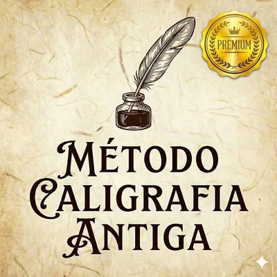 Pacote Premium do Método Caligrafia Antiga